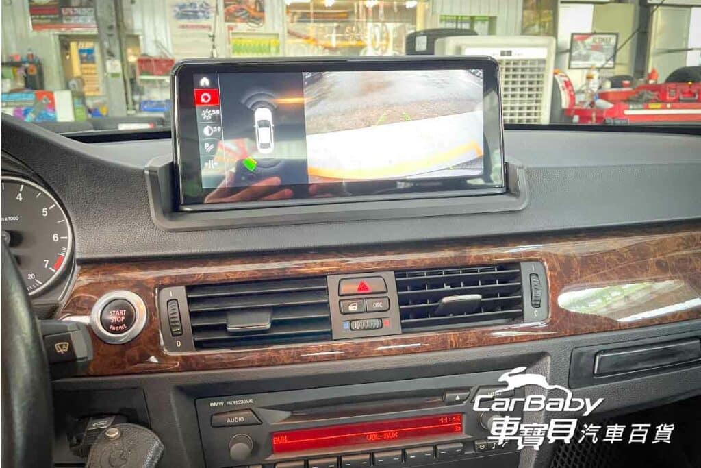 BMW 寶馬E90升級 10.25寸螢幕安卓主機+MBQ AHD後鏡頭，安裝於車寶貝汽車百貨北屯店。3C 行車紀錄器安裝、中控升級，安卓主機安裝，安心交給車寶貝，售後保固安心有保障！
