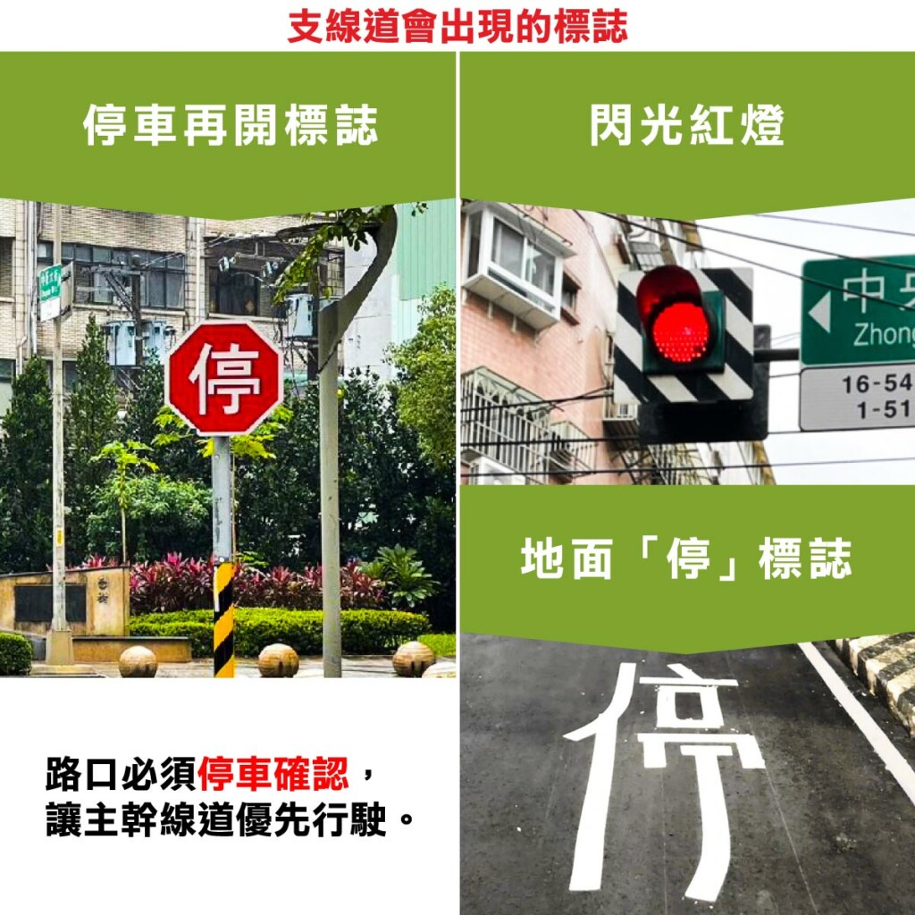 如何區分幹線道與支線道-交岔路口車禍時的肇責比例為何-停標誌 #車寶貝汽車百貨